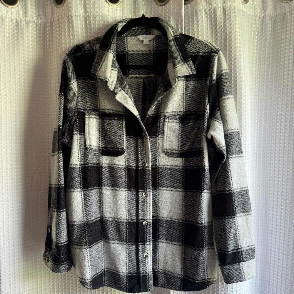 Plaid button up